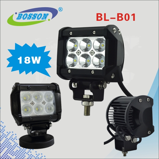 BL-B01  4 Inch 18W Dual Row LED Light Bar