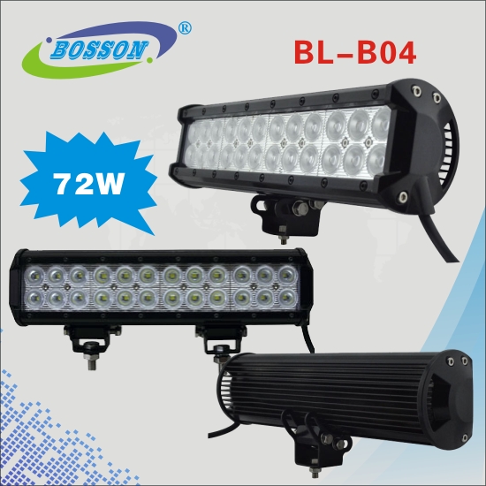 BL-B04  12 Inch 72W Dual Row LED Light Bar