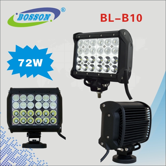 BL-B10  7 Inch  72W Dual Row LED Light Bar