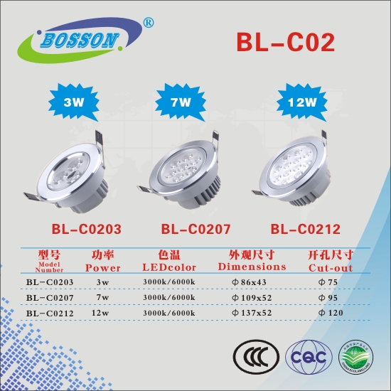 BL-C02 Ceiling Light Series
